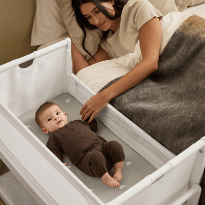 Snuz - SnuzPod5 Bedside Crib | White