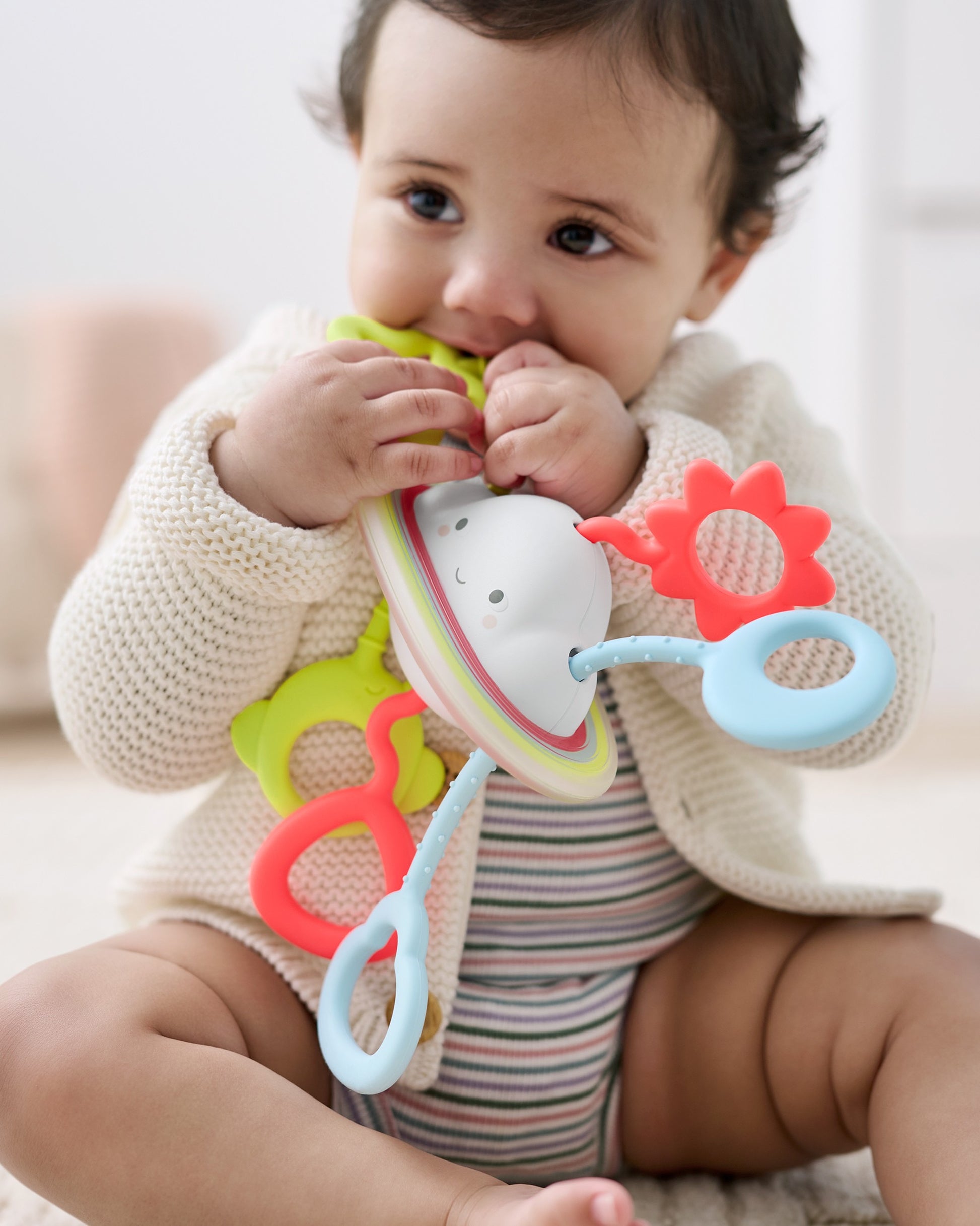 Skip Hop - Baby Silver Lining Cloud Pull & Play Baby Sensory Toy Skip Hop - Baby Silver Lining Cloud Pull & Play Baby Sensory Toy
