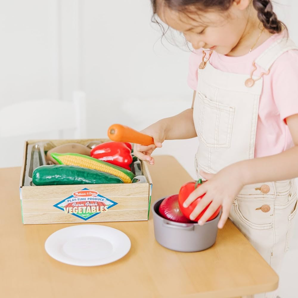 Melissa & Doug Play-time Produce - Farm Fresh Vegetables
