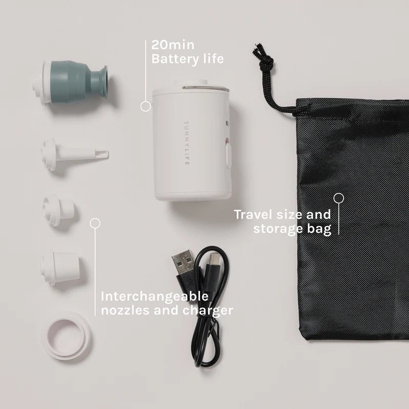 مضخة هواء كهربائية صغيره من صني لايف