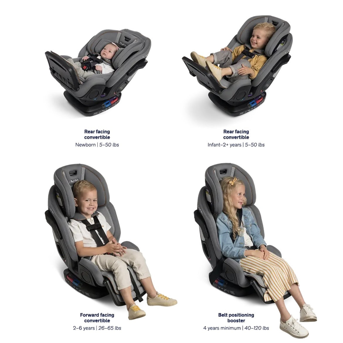 Nuna - Exec™ Car Seat | 0-12Y | Caviar