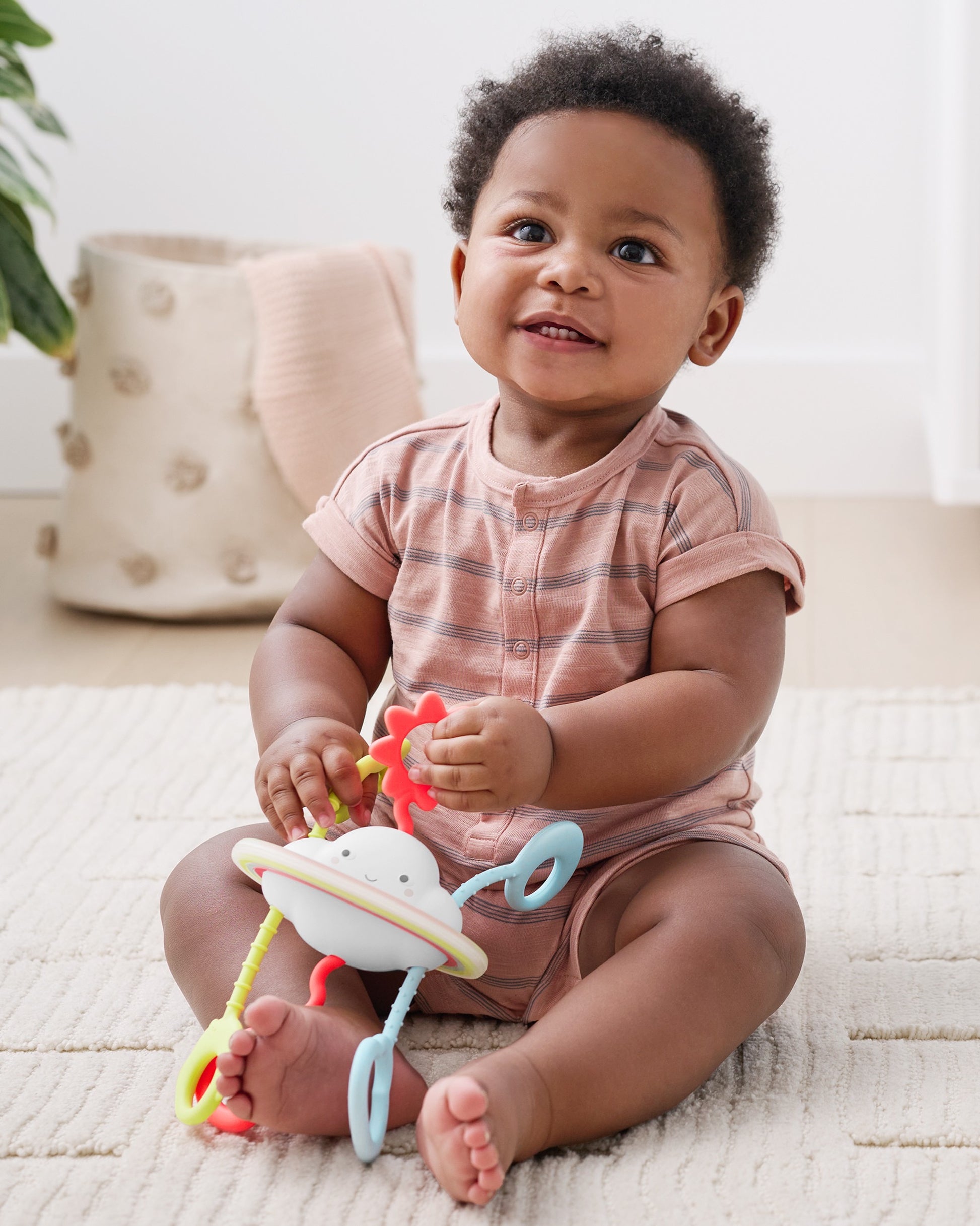 Skip Hop - Baby Silver Lining Cloud Pull & Play Baby Sensory Toy Skip Hop - Baby Silver Lining Cloud Pull & Play Baby Sensory Toy