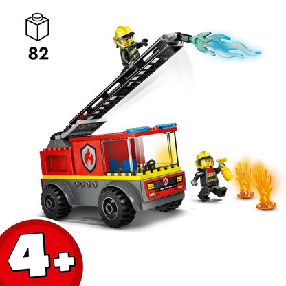 Lego - Fire Ladder Truck | 82 Pcs | 4Y+