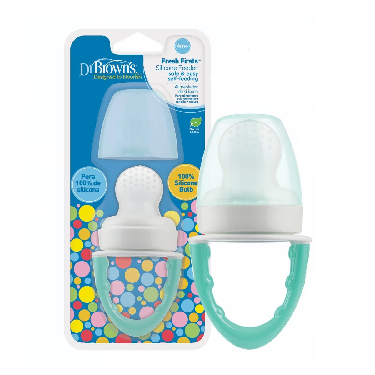 Dr. Brown’s™ Fresh Firsts™ Silicone Feeder Dr. Brown’s™ Fresh Firsts™ Silicone Feeder