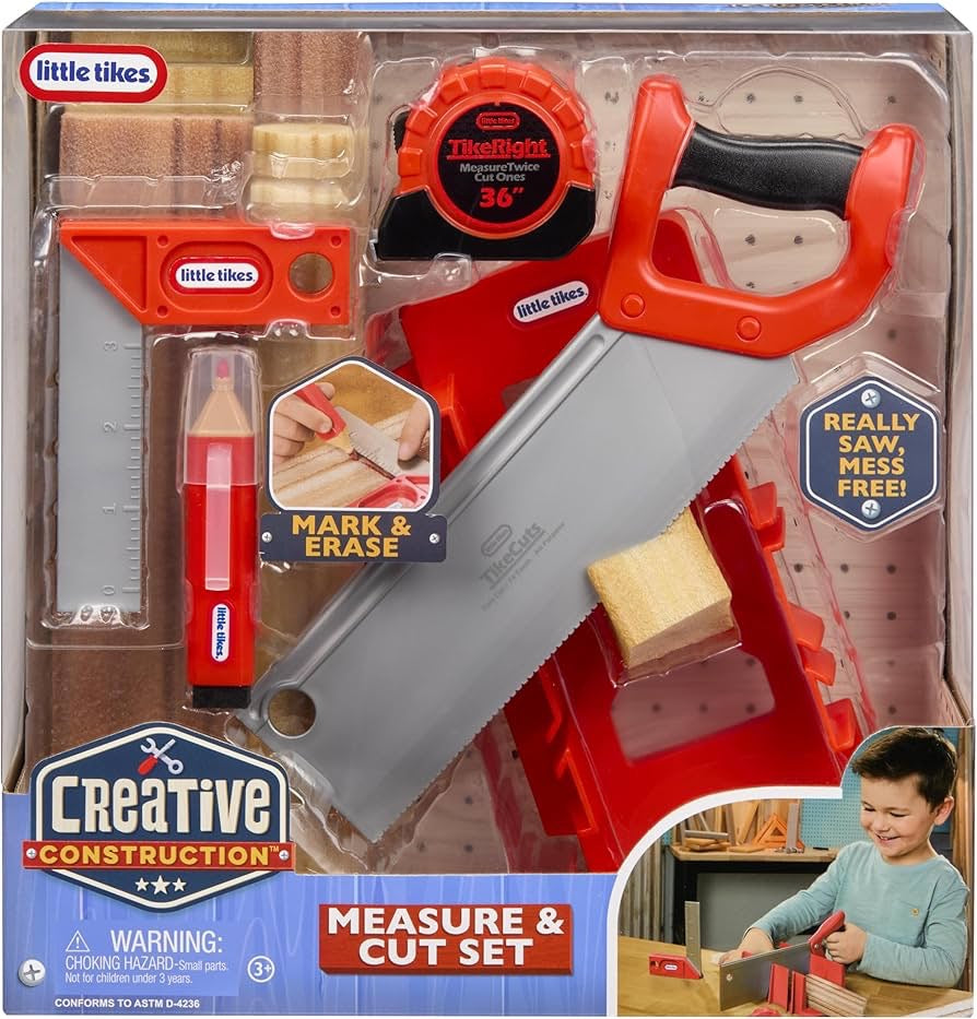 Little Tikes - Creative Construction Measure & Cut Set