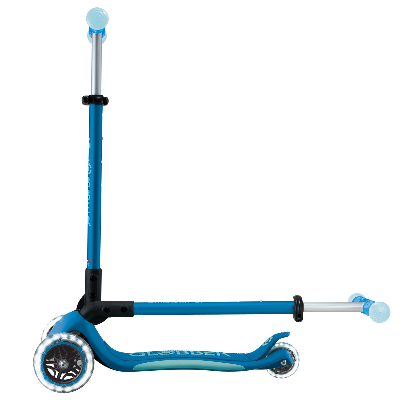 Globber - Elite Glow Lights Scooter | Deep Blue | 3Y+
