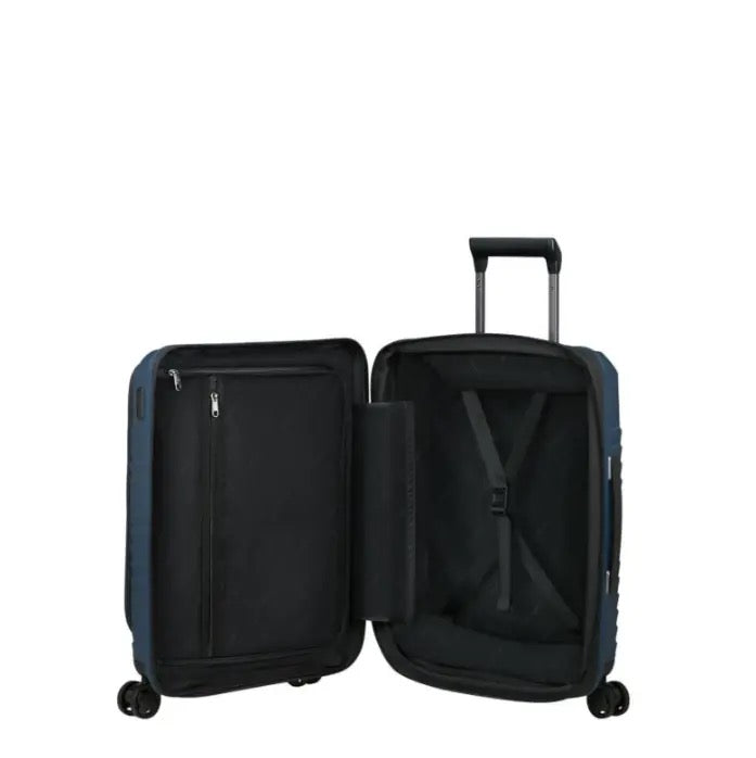 Samsonite - حقيبة سفر انيو سبينر سهلة الوصول مقاس 55 سم بلون أزرق ليلي | المقصورة Samsonite - حقيبة سفر انيو سبينر سهلة الوصول مقاس 55 سم بلون أزرق ليلي | المقصورة