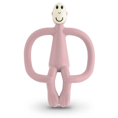 Matchstick Monkey - Dusty Pink Teething Toy and Gel Applicator
