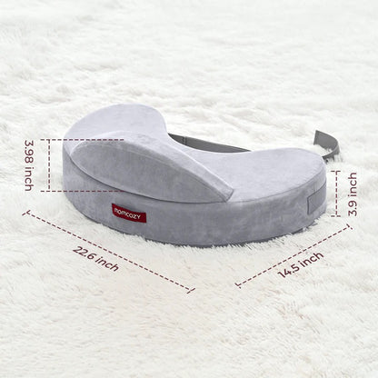 Momcozy - Memory Foam Nursing Pillow | Grey