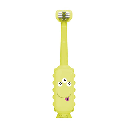 Dr Brown's - ToothScrubber™ Toddler Monster Toothbrush | 1-4Y | Green