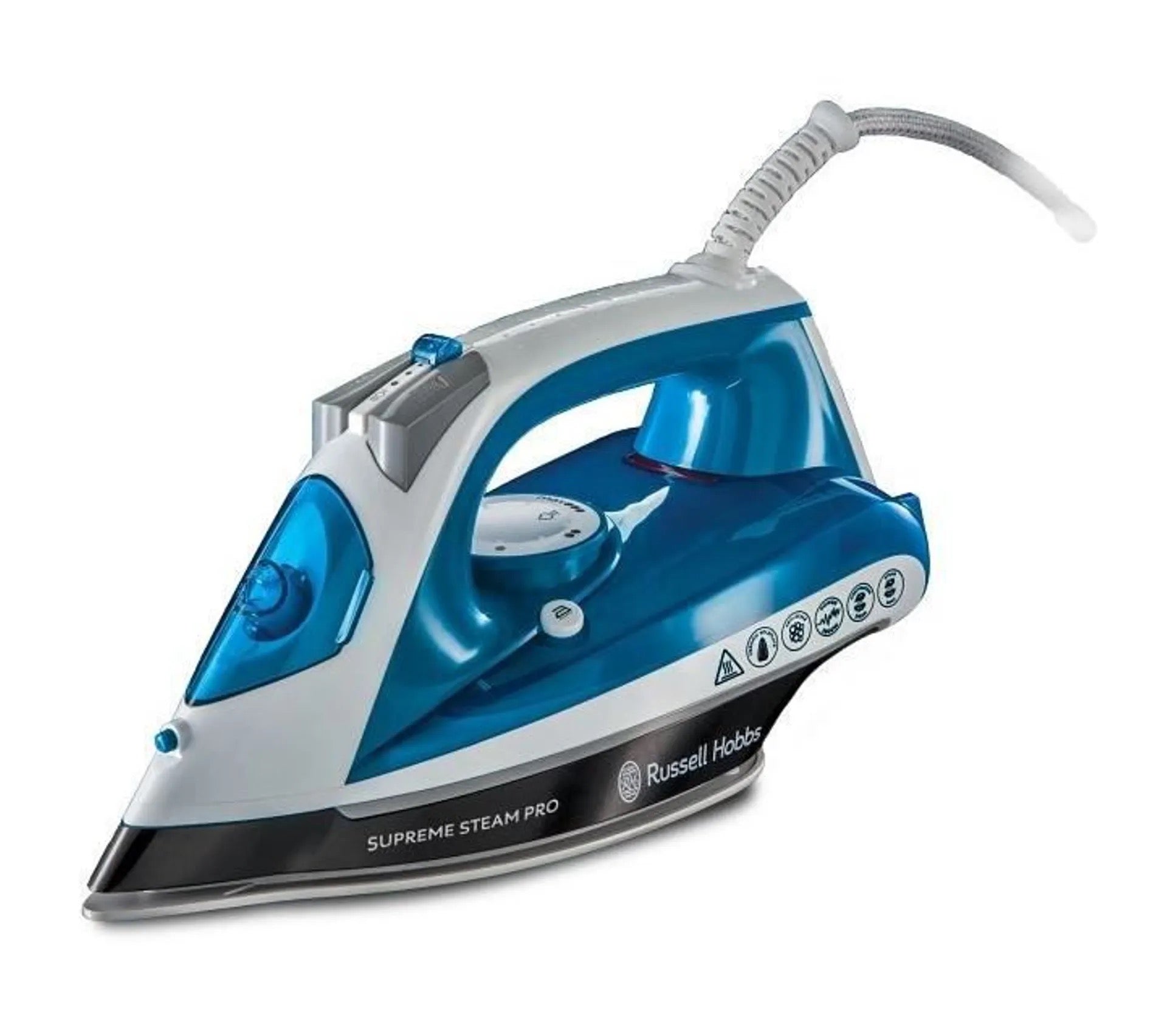 Russell Hobbs - Supreme Steam Pro Iron | Ceramic Blus 2600W Russell Hobbs - Supreme Steam Pro Iron | Ceramic Blus 2600W