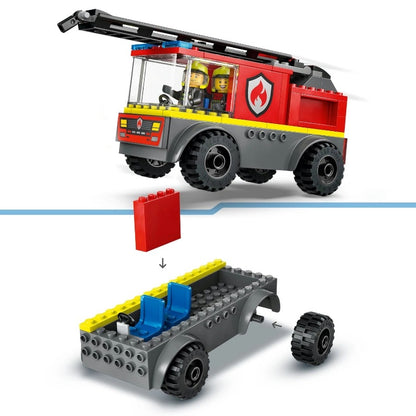 Lego - Fire Ladder Truck | 82 Pcs | 4Y+