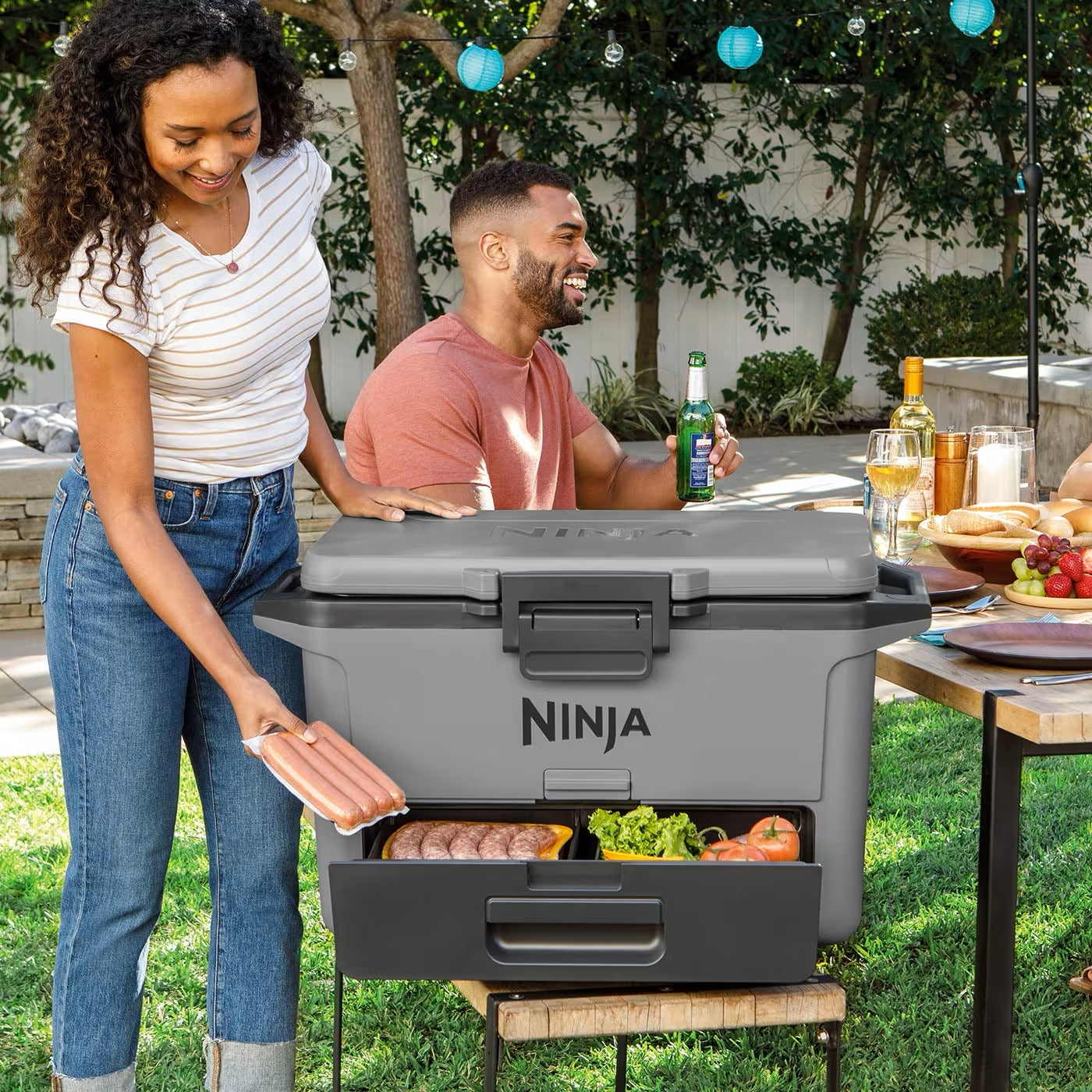 Ninja - FrostVault Hard Cooler | Slate Grey