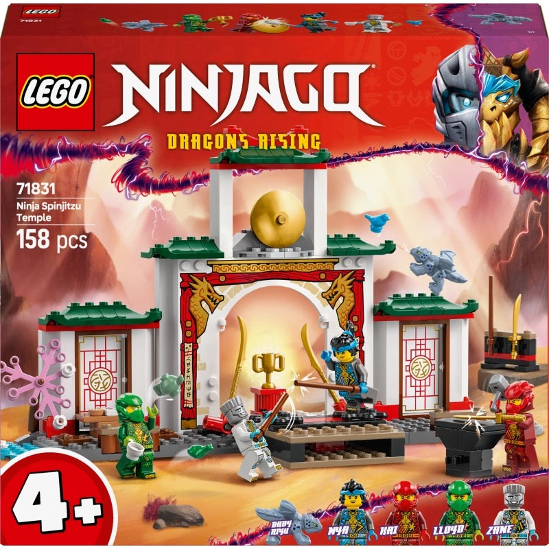 Lego - Ninja Spinjitzu Temple | 158 Pcs | 4Y+