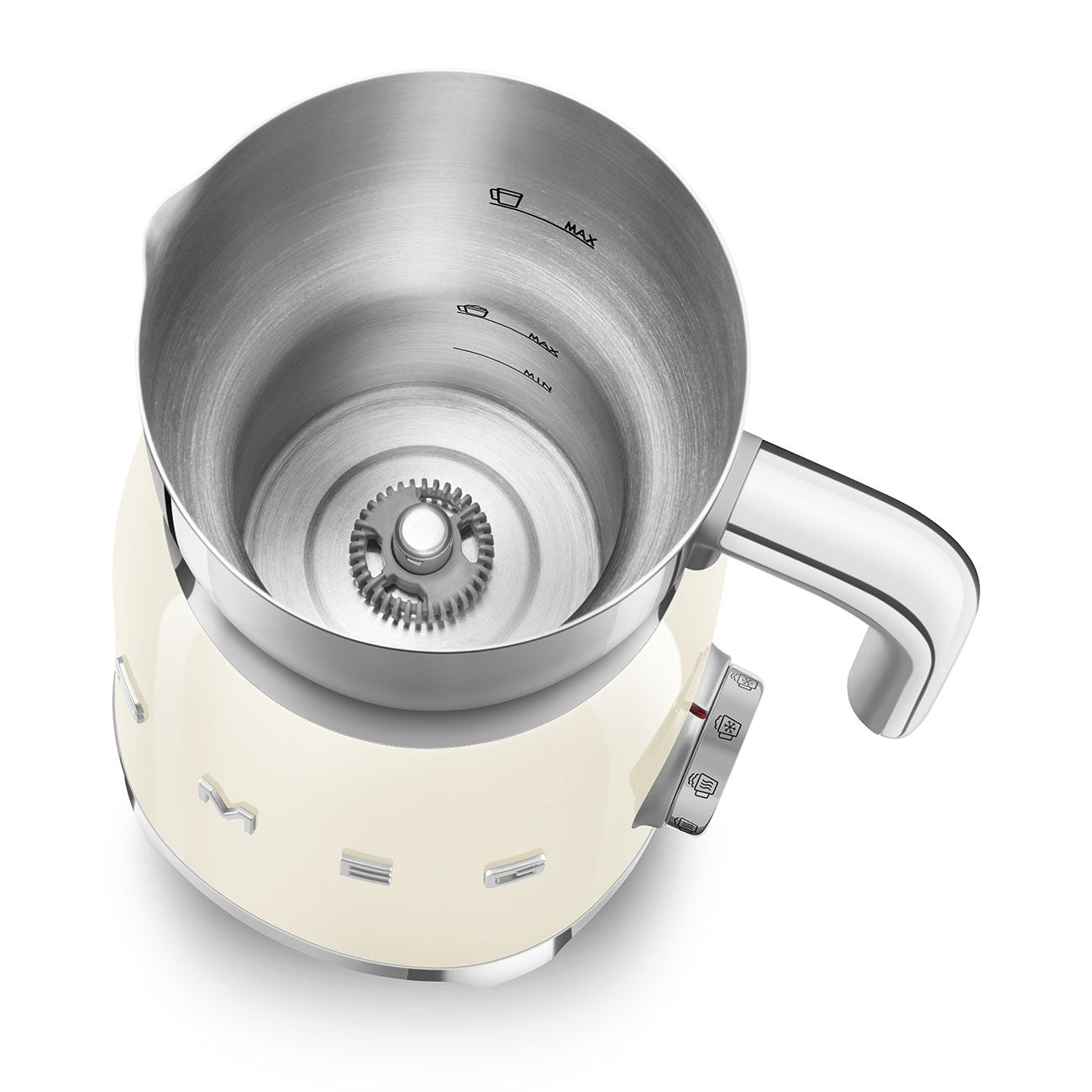 Smeg - Milk Frother | 50's Style Aesthetic | Cream