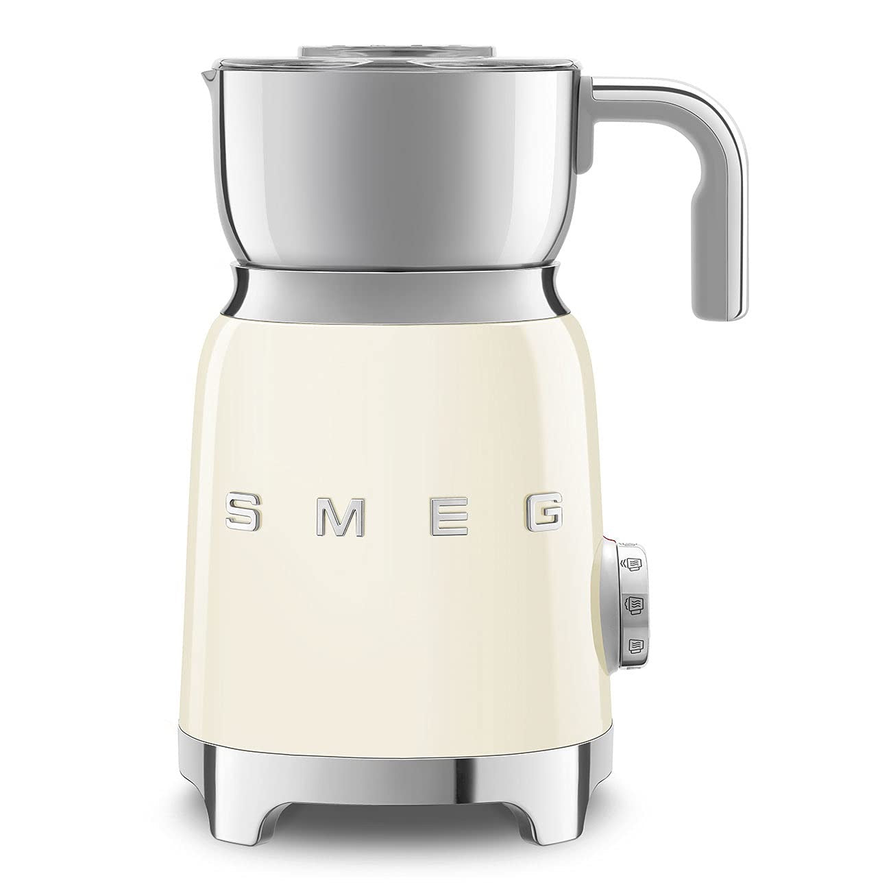 Smeg - Milk Frother | 50's Style Aesthetic | Cream