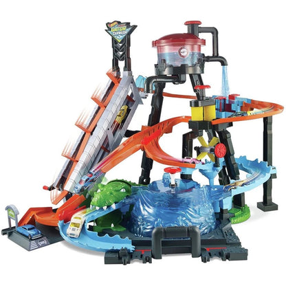 Hot Wheels - Color Shifters Gator Car Wash Playset