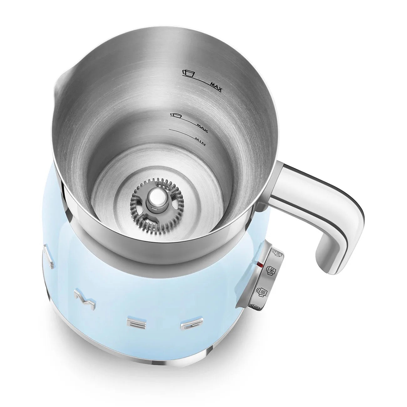 Smeg - Milk Frother | 50's Style Aesthetic | Pastel Blue