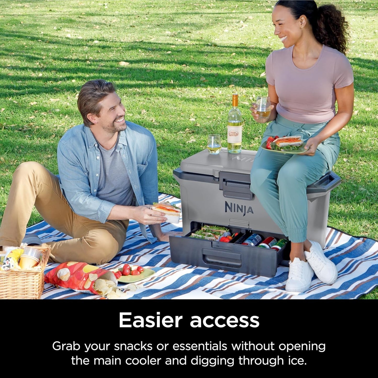 Ninja - FrostVault Hard Cooler | Slate Grey