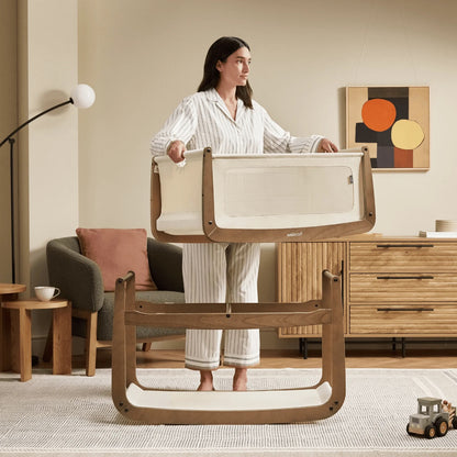 Snuz - SnuzPod5 Bedside Crib | Walnut