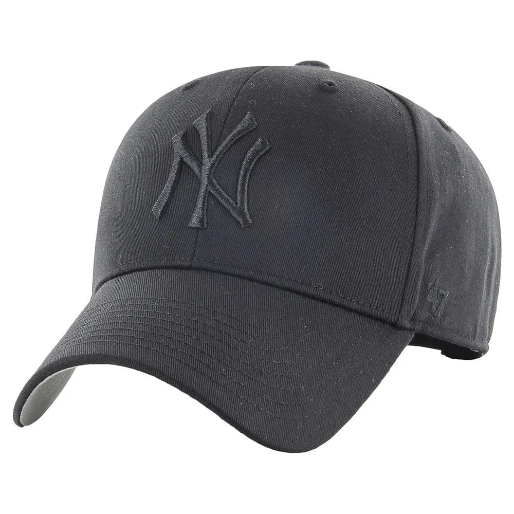 47 Brand - New York Yankees MVP Snapback Cap | Black Raised 47 Brand - New York Yankees MVP Snapback Cap | Black Raised