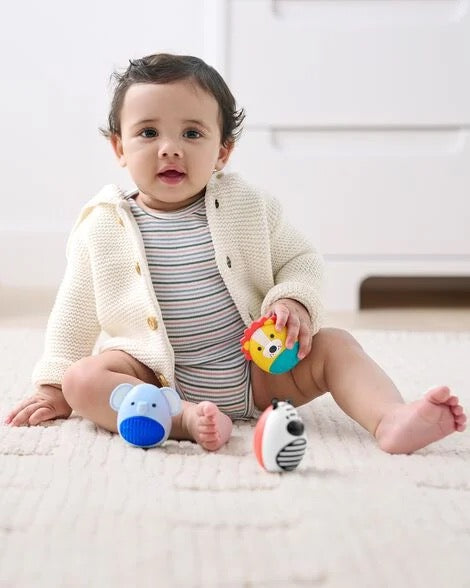 Skip Hop - Baby Jungle Beats Baby Egg Shaker Set of 3