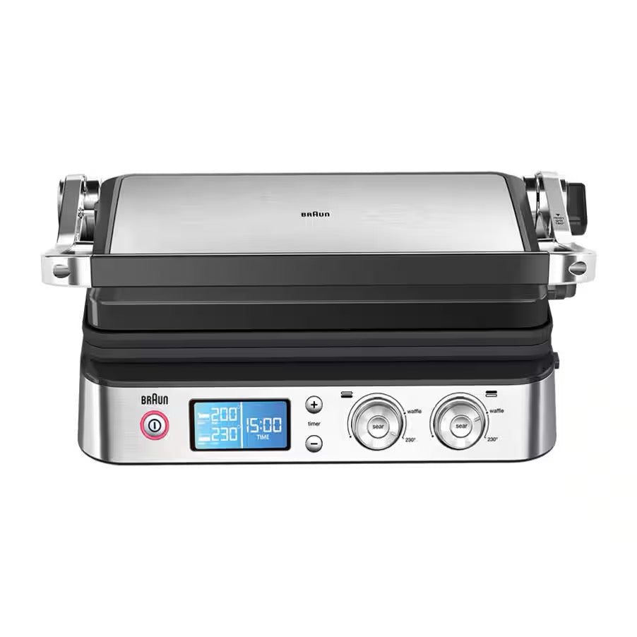 Braun | Digital Contact Grill | 2000W 3 Cooking Positions 250°C Max