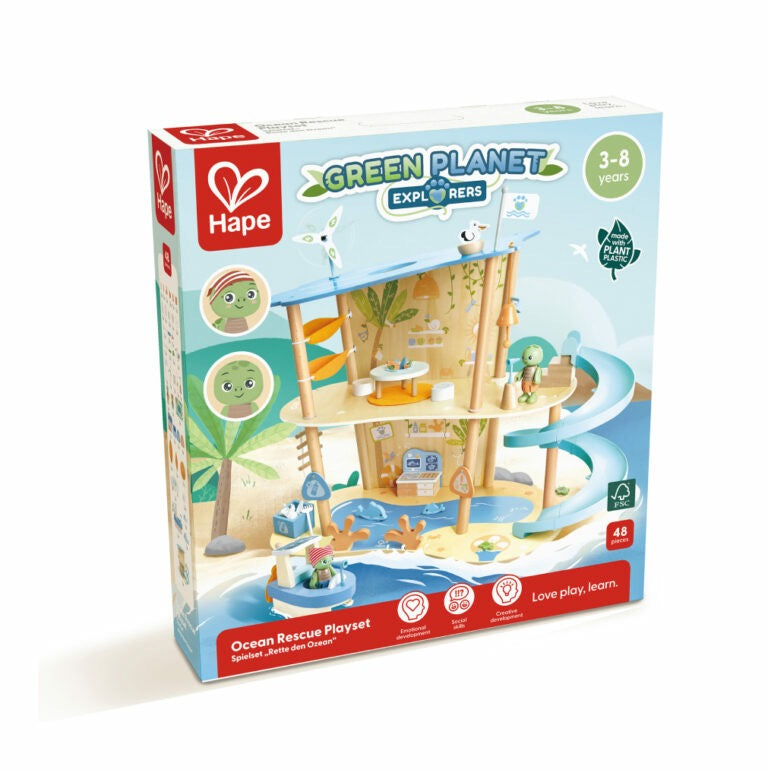 Hape - Ocean Rescue Playset Hape - Ocean Rescue Playset
