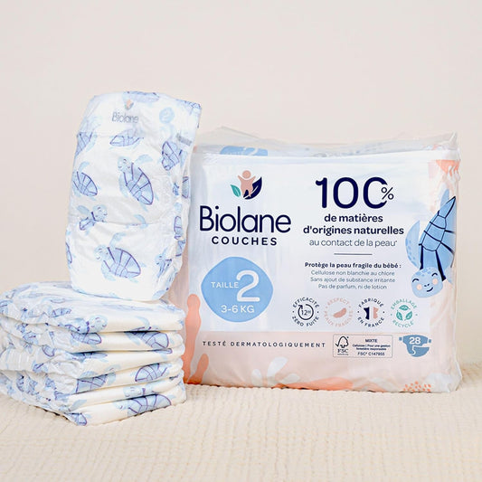 Biolane natural diapers size 2 for 3-6 kg — BambiniJO Jordan