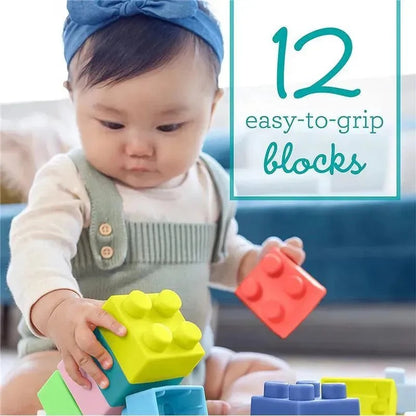 Infantino - Super Soft 1st Building Blocks | 0m+