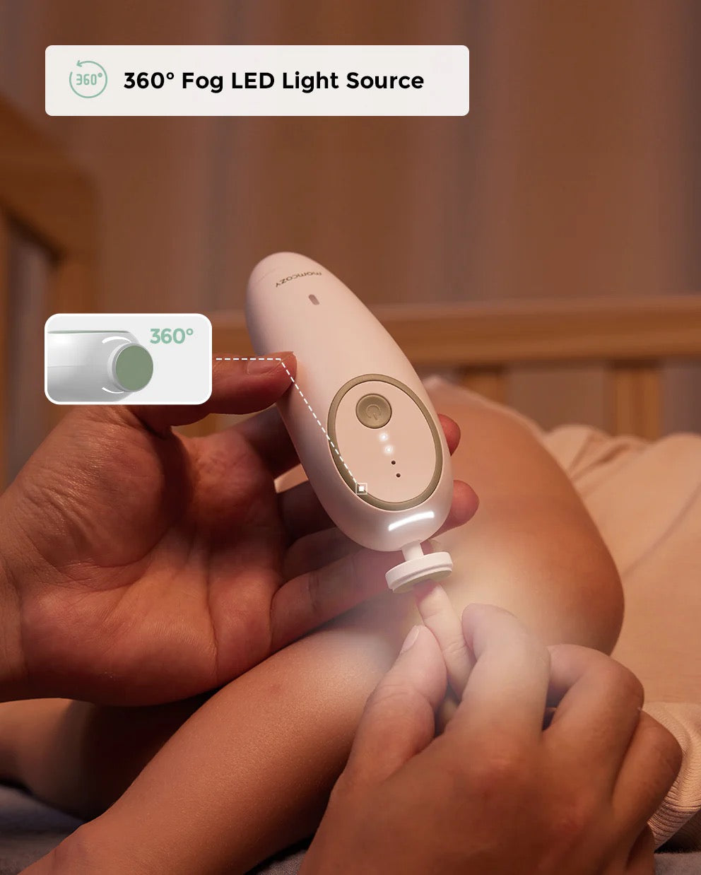 Momcozy - Electric Baby Nail File, Low Noise