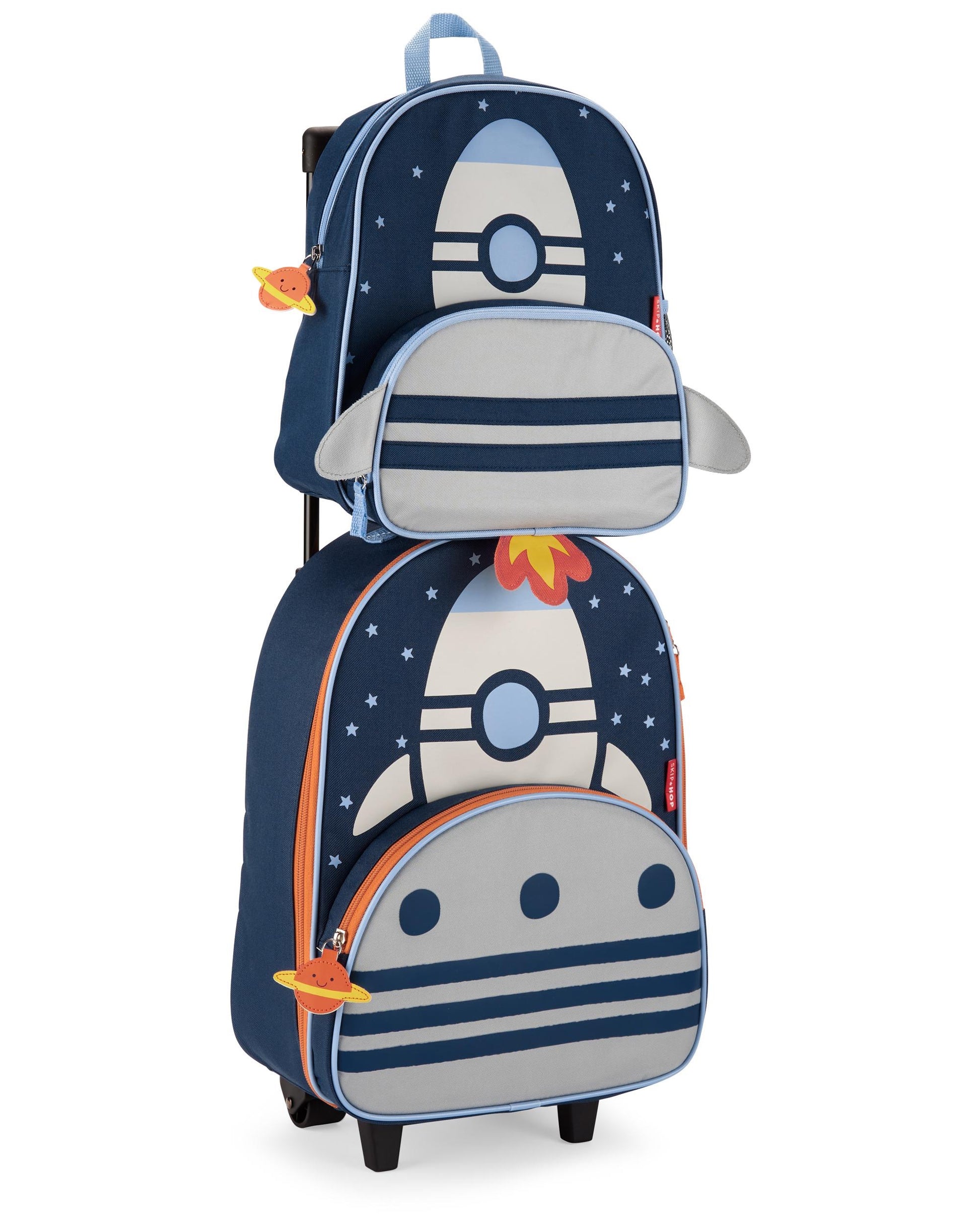 Skip Hop - Kids Rolling Luggage Spark - Rocket Skip Hop - Kids Rolling Luggage Spark - Rocket