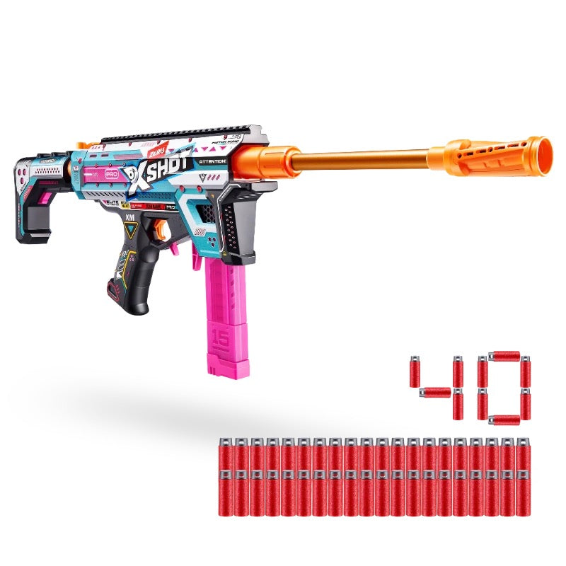 X-Shot - Skins Pro Motorized Piston Pump Blaster Series1 14Y+ X-Shot - Skins Pro Motorized Piston Pump Blaster Series1 14Y+