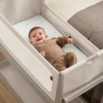 Snuz - SnuzPod5 Bedside Crib | Pebble