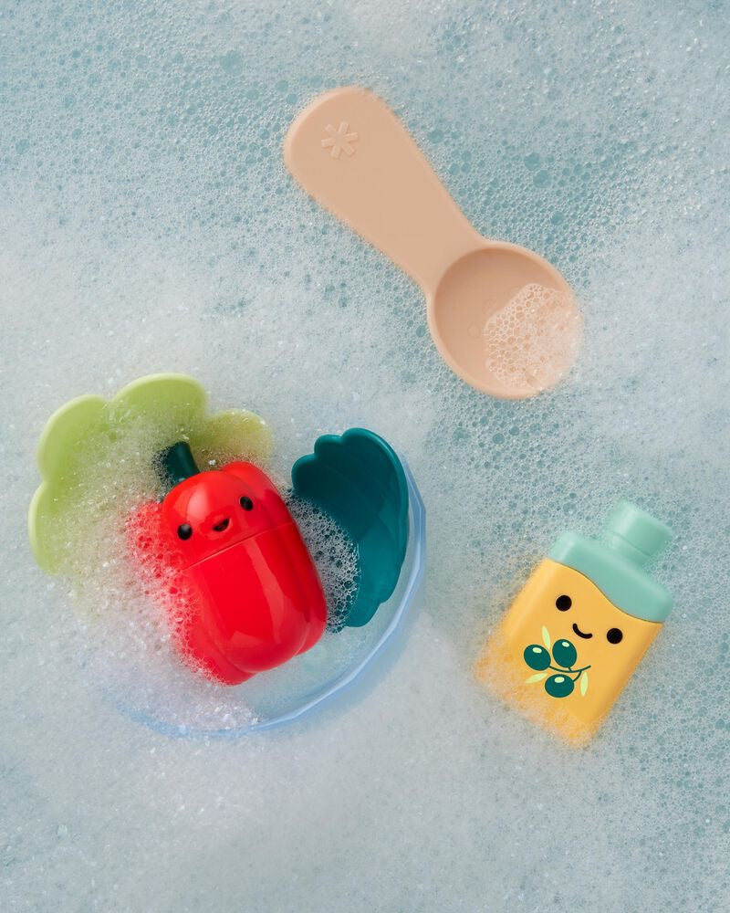 Skip Hop - Tub-to-Table Café Prep & Serve Salad Bath Toy Set