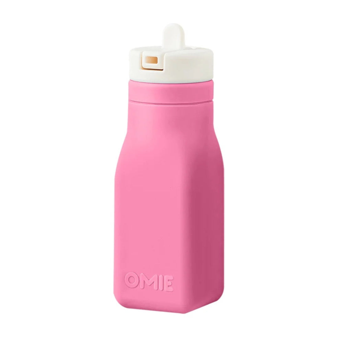 OmieBottle - Silicone Water Bottle | Pink