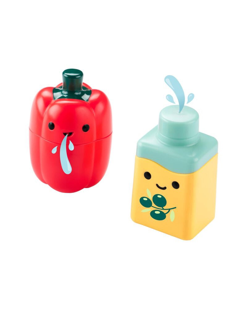 Skip Hop - Tub-to-Table Café Prep & Serve Salad Bath Toy Set