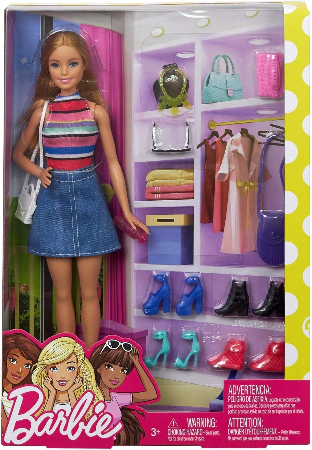 Barbie - Fashion Doll and Shoes