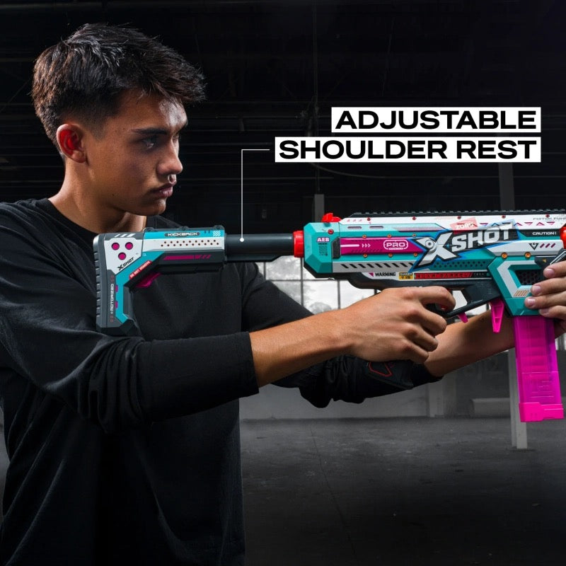 X-Shot - Skins Pro Motorized Piston Pump Blaster Series1 14Y+ X-Shot - Skins Pro Motorized Piston Pump Blaster Series1 14Y+