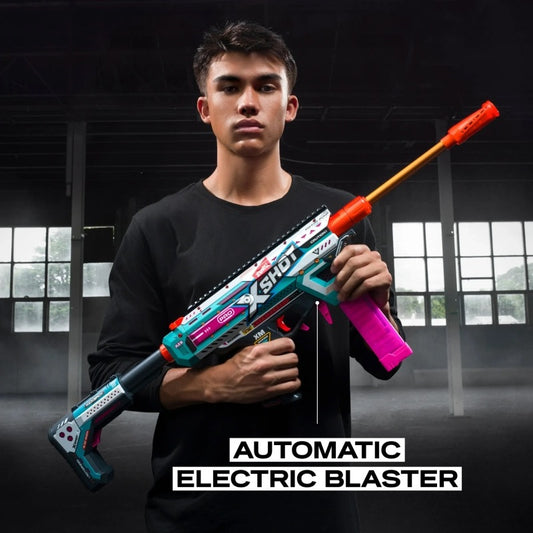 X-Shot Skins Pro Motorized Piston Pump Blaster 14Y+ — BambiniJO Jordan