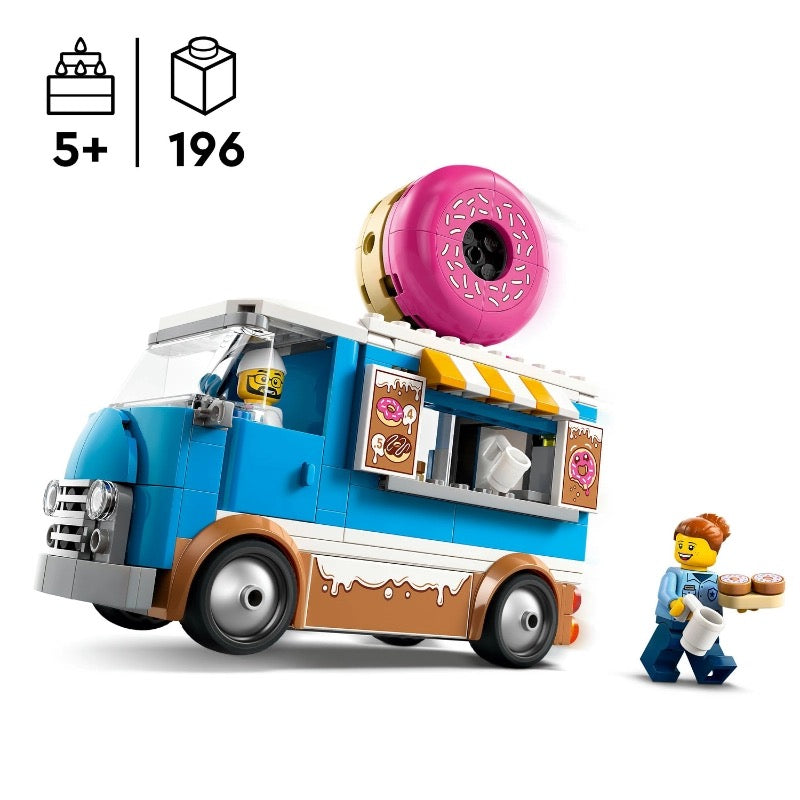 Lego - Donut Truck | 196 Pcs | 5Y+