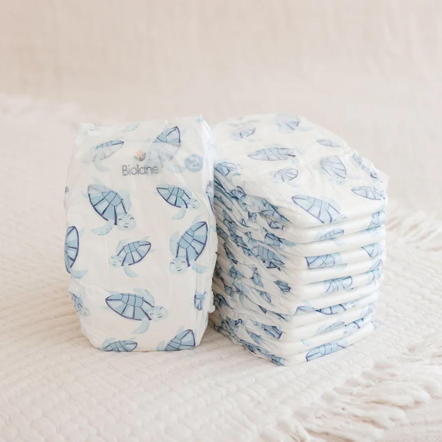 Biolane - Natural Diapers Size 2 | 3-6 kg | 28 Diapers