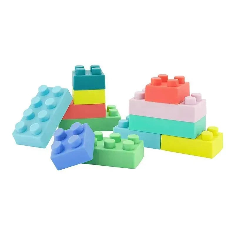 Infantino - Super Soft 1st Building Blocks | 0m+