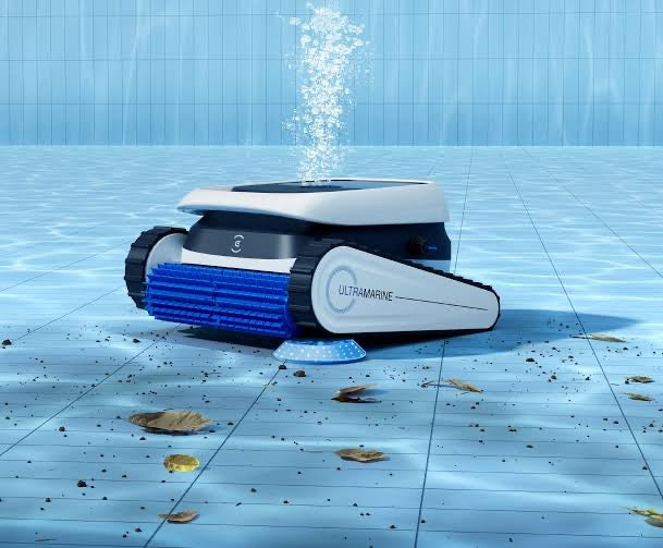 Ecovacs - Ultramarine P1 Care Kit Pool Cleaner Robot