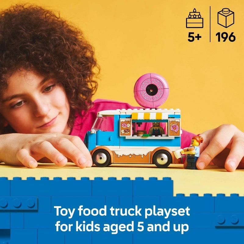 Lego - Donut Truck | 196 Pcs | 5Y+