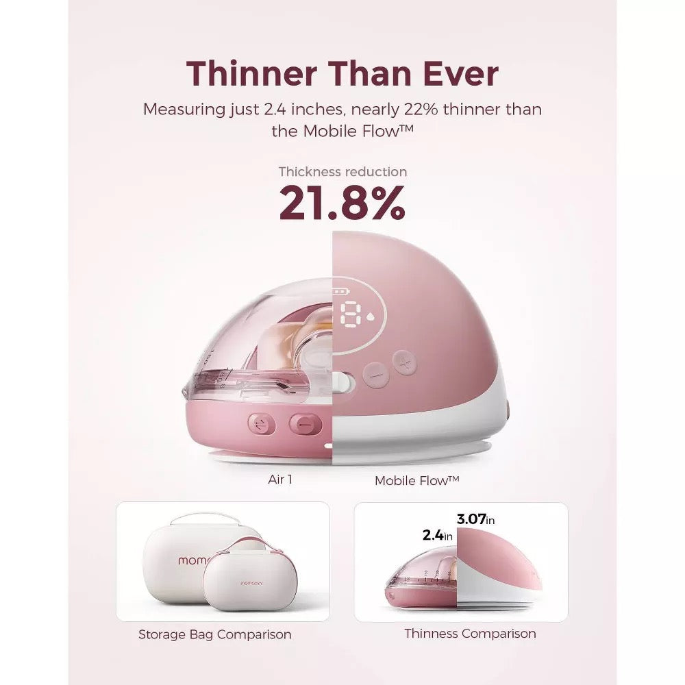 Momcozy - Air 1 Ultra Slim Breast Pump | Double