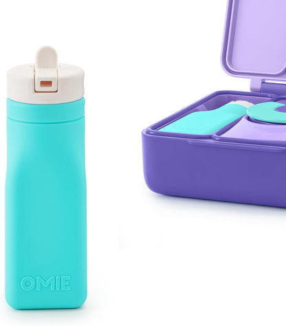 OmieBottle - Silicone Water Bottle | Teal