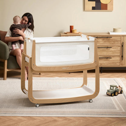 Snuz - SnuzPod5 Bedside Crib | Natural