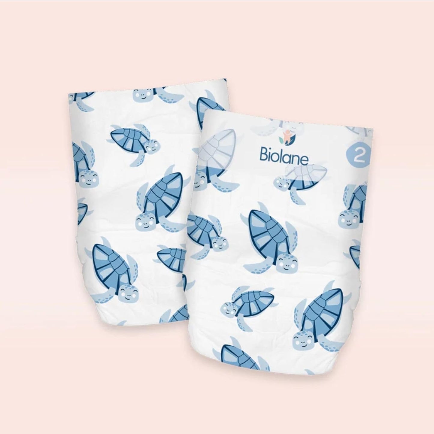 Biolane - Natural Diapers Size 2 | 3-6 kg | 28 Diapers