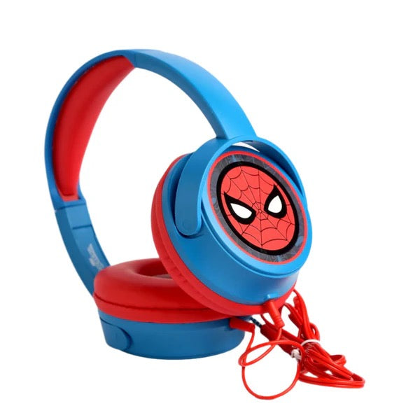 Disney - Kids Chat Corded Headphones with Mic | Spider Man | 3Y+